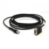 Zebra Cable, Assembly,RS232 TXD 2, DL, 11FT Straight
