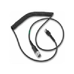 Zebra Cable - Shielded USB: Amphenol Threaded Circular Connector For VC5090, 9FT (2.8M) Coiled