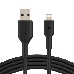 Belkin Lightning Blade/Sync Cable/PVC MFi 3M Black