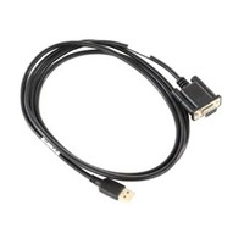 Zebra Cable, Assembly,FM Cbl Assy:USB,9FT, Coiled