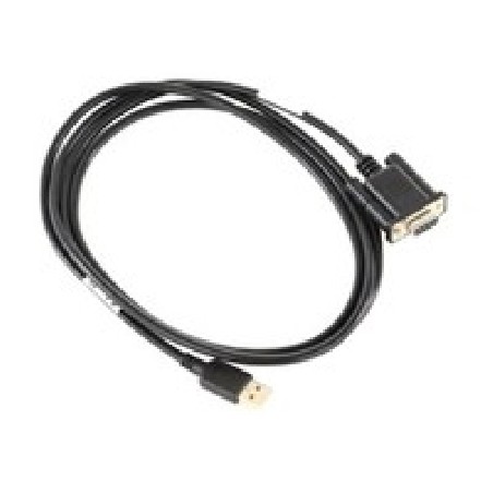 Zebra Cable, Assembly,FM Cbl Assy:USB,9FT, Coiled