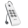 Belkin Surge Plus 2.4 A/2 Universal USB Charg Port/ 2M