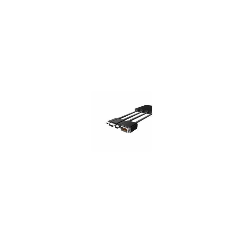 Belkin Digital Multiport Adapter/W/Mdisplport HDMI/USB-C/VGA-HDMI