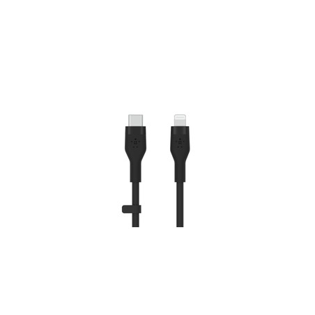 FLEX LIGHTNING/USB-C CBL FAST C/SILICONE CABLE SUPPORTS FAST CHA CAA009BT1MBK
