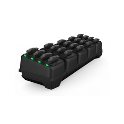 WS50 Spare Battery Charger, 20 Converged Batteries (1300mAh)