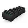 WS50 Spare Battery Charger, 20 Converged Batteries (1300mAh)