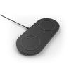 Belkin 2X10W Dual Wireless Chargingpad/W/Power Supply Black