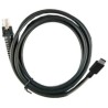 Cable, USB, Type C, High Current, PVCW, Straight, 1.2M, Black (for use with WLC4190 Wireless Charging Base Station)