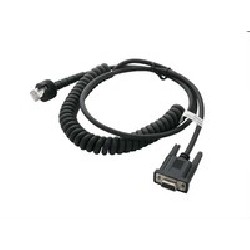 Cable CAB-559, RS-232 POT@9, 9P, Female, Coiled, 2.4 m / 7.8 ft., IP67