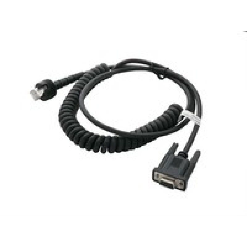 Cable CAB-559, RS-232 POT@9, 9P, Female, Coiled, 2.4 m / 7.8 ft., IP67