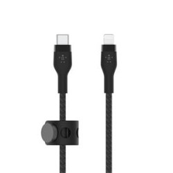 PRO FLEX LIGHTNING/USB-C CBL FA/USB-C SILICONE CABLE SUPPORTS FA CAA011BT1MBK