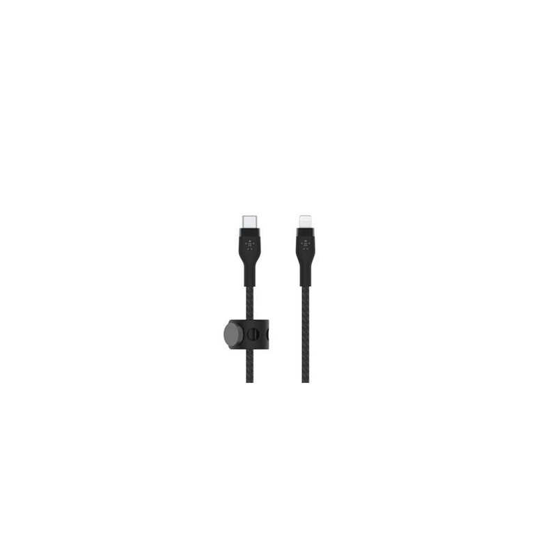 PRO FLEX LIGHTNING/USB-C CBL FA/USB-C SILICONE CABLE SUPPORTS FA CAA011BT1MBK