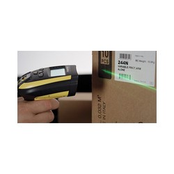 PowerScan PM9100, 910 MHz, Linear Imager, Display/4-Key , RB