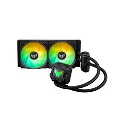ASUS vodní chladič CPU AIO TUF GAMING LC II 240 ARGB, 2x120mm, LGA1851, AM5