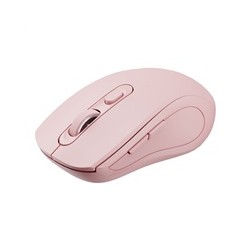 C-TECH myš Dual mode WLM-12PK, bezdrátová, 1600DPI, 6 tlačítek, růžová, USB nano receiver