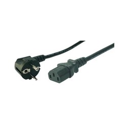 Ext. European Pwr Cable (optional) to C5 ( 3-lobe or mickey mouse)