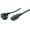 Ext. European Pwr Cable (optional) to C5 ( 3-lobe or mickey mouse)