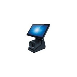 Elo mPOS flip stand, can house 3" printer, compatible with expansion module (E923781) and 10/15 inch i-series, White. Stand