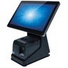 Elo mPOS flip stand, can house 3" printer, compatible with expansion module (E923781) and 10/15 inch i-series, White. Stand
