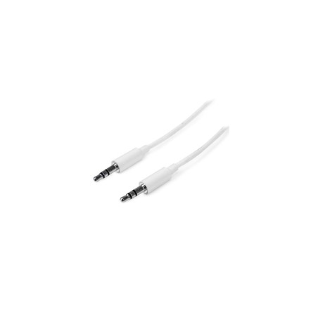 SLIM 3.5MM STEREO AUDIO CABLE/. MU3MMMSWH