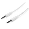 SLIM 3.5MM STEREO AUDIO CABLE/. MU3MMMSWH