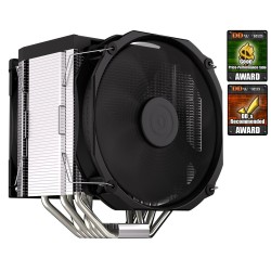 ENDORFY Chladič CPU Fortis 5 Dual Fan, 1x120mm, 1x140mm, LGA1851, AM5, černá