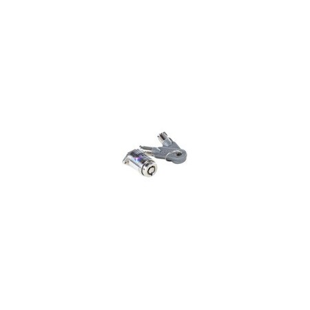 Ergonomic Solutions Dual Lock Curly Cable W/M5X10MM/Anchor Point Black