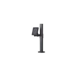 Ergonomic Solutions Pole Mount 400MM Solution FO/Engage One Black