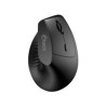 C-TECH Myš VEM-15, vertikální, Dual mode, bezdrátová, BT5.0 + 2,4GHz, 1600DPI, baterie 400 mAh, černá