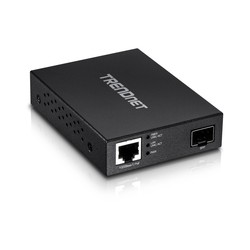 SFP FIBER MEDIA CONVERTER/GIGABIT POE PD