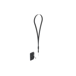 Ergonomic Solutions M-Case F/Ingenico ICMP/W/Lanyard+Retractable Cbl Black