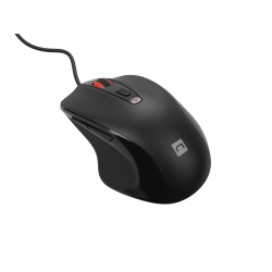 Natec optická myš PIGEON 2/4 000 DPI/Kancelářská/Optická/4 000 DPI/Drátová USB/Černá