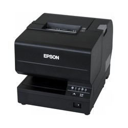 Epson TM-J7200 321 W/O MICR WHT PSU/EU BLK USB B LAN Full Cut PS-180 IN
