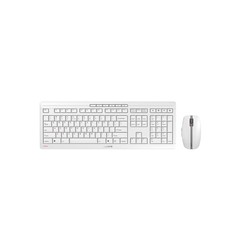 CHERRYSTREAMDESKTOP US LAYOUT/KEYBOARD AND MOUSE USB PALE GREY