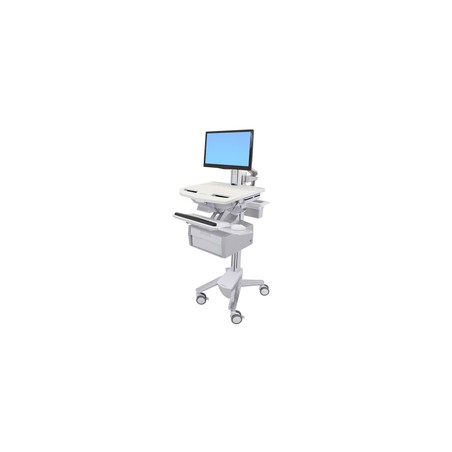 Ergotron StyleView Cart With LCD Pivot/Tall Drawer