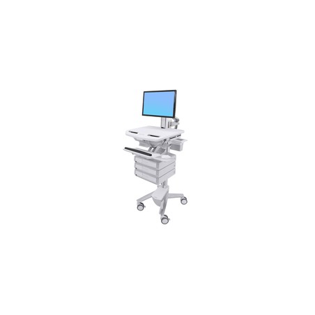 Ergotron StyleView Cart With LCD Pivot/3 Drawers