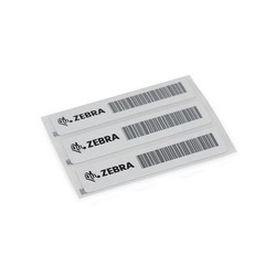 Label, RFID, 4.33x0.51in (110x13mm) Printable White PET, High Performance Adhesive, 3in (76.2mm) core, 869MHz, 1000/roll