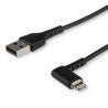 ANGLED LIGHTNING TO USB CABLE/. RUSBLTMM2MBR