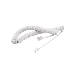SPARE Handset Cord White For/Cisco 8800 DX600 Series