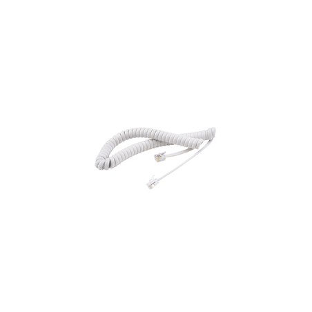 SPARE Handset Cord White For/Cisco 8800 DX600 Series