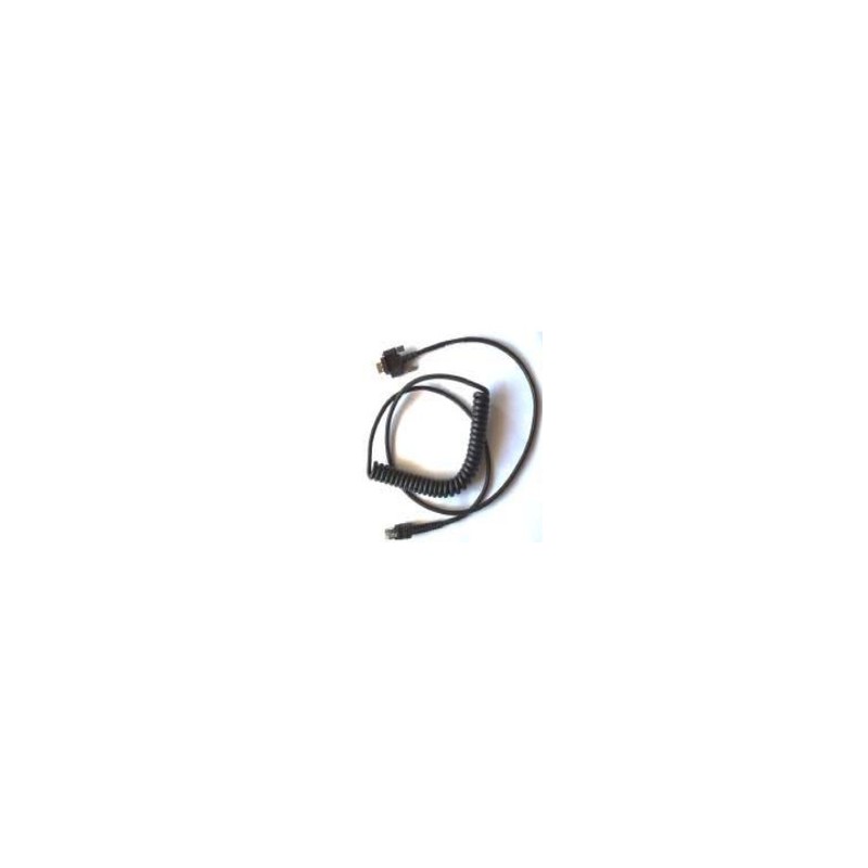 Zebra Cable - Shielded USB: Series A Locking Connector For VC70, 9', Coiled, -30C