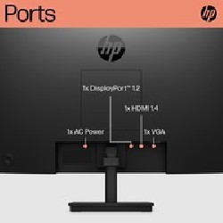 HP P24 G5 23.8IN FHD 1920X1080/250NITS HDMI VGA HDMI DP TILT Warranty 3/3/0/