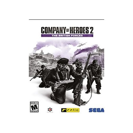 Company of Heroes 2 The British Forces – herní rozšíření pro PC (elektronická licence)