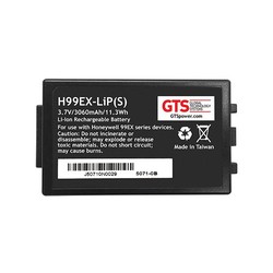 GTS Electronics Dolphin 99EX/GX 3060MAH/LI-POLM 3.7V 99EX-BTEC-1