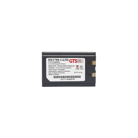 GTS battery replacement for Zebra SPT 1700/1800, PPT 2700/2800/8800/8846. PDT 8100 (For PPT 8800/8846 must use OEM door.)