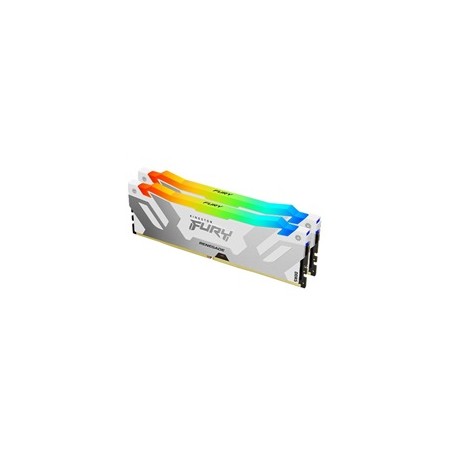 KINGSTON DIMM DDR5 32GB (Kit of 2) 6400MT/s CL32 FURY Renegade Bílá RGB XMP