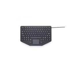 Gamber Johnson Mountable Keyboard W Touchpad/86-Key FN IP65 Red Backlit Keys IN
