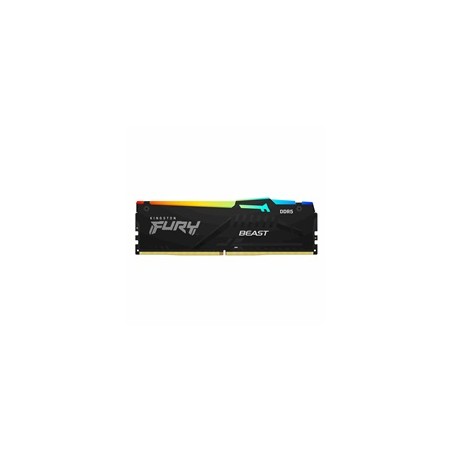KINGSTON DIMM DDR5 8GB 5200MT/s CL40 FURY Beast Černá RGB