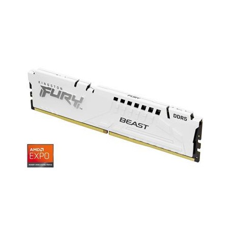 Kingston FURY Beast EXPO/DDR5/32GB/6400MHz/CL32/1x32GB/White
