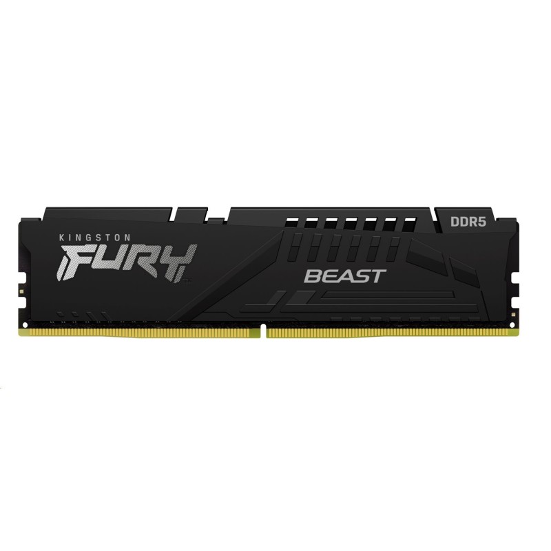 KINGSTON DIMM DDR5 8GB 6000MT/s CL36 FURY Beast Černá EXPO